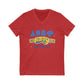 Our Happy Place 2025 - Family Matching  - V Neck Tee