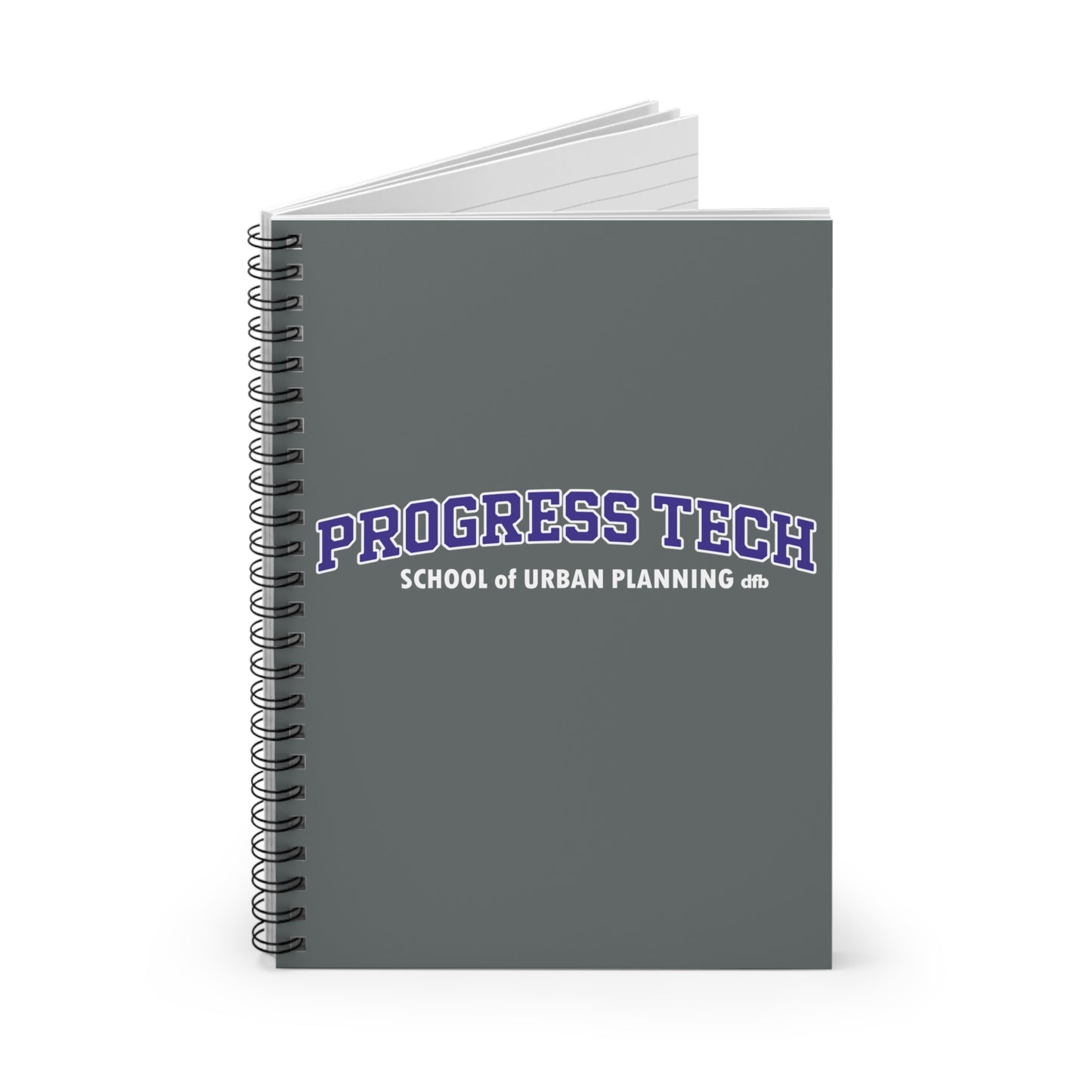Progress Tech - Spiral Notebook, Ruled Line