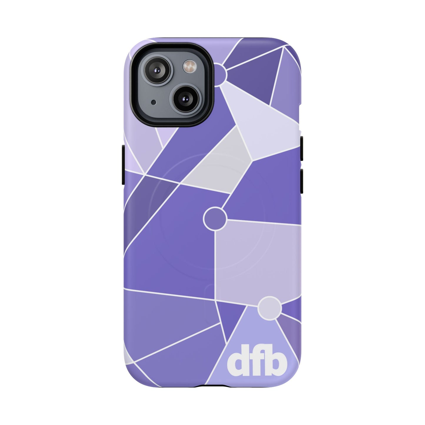 Tomorrowland Purple Wall - Tough Magnetic iPhone Case