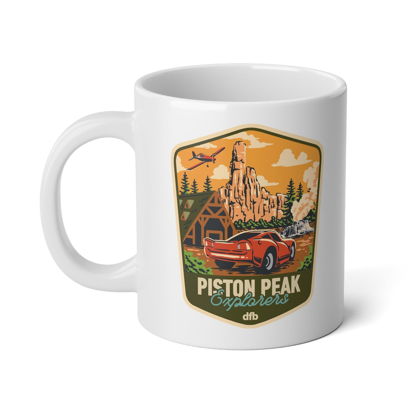 Piston Peak - Jumbo Mug, 20oz