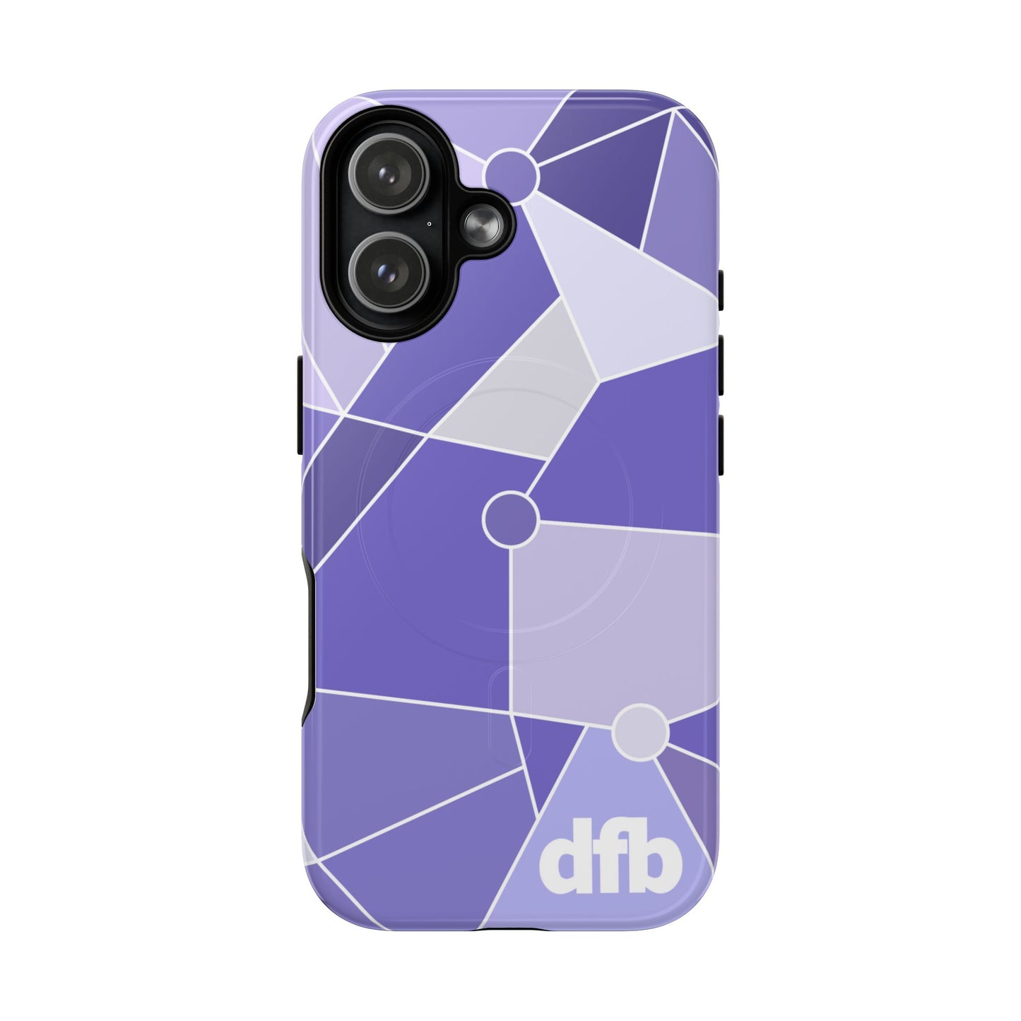 Tomorrowland Purple Wall - Tough Magnetic iPhone Case