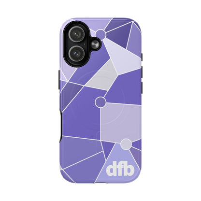 Tomorrowland Purple Wall - Tough Magnetic iPhone Case