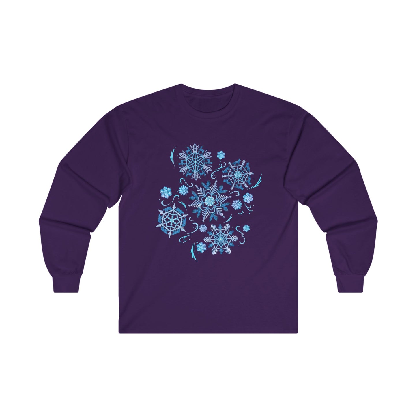 Merry Menagerie Snowflakes - Animal Kingdom Puppets - Long Sleeve Tee