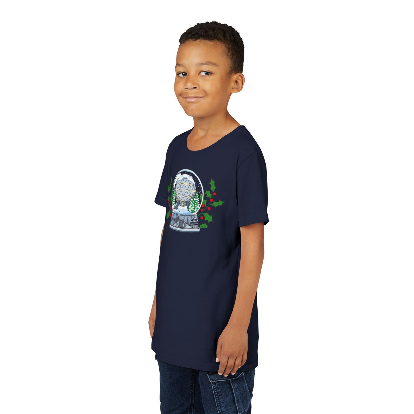 EPCOT Snowglobes -  Kid's Short Sleeve Tee Shirt