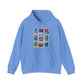 EPCOT Vintage Stamps - Adult Hoodie Sweatshirt