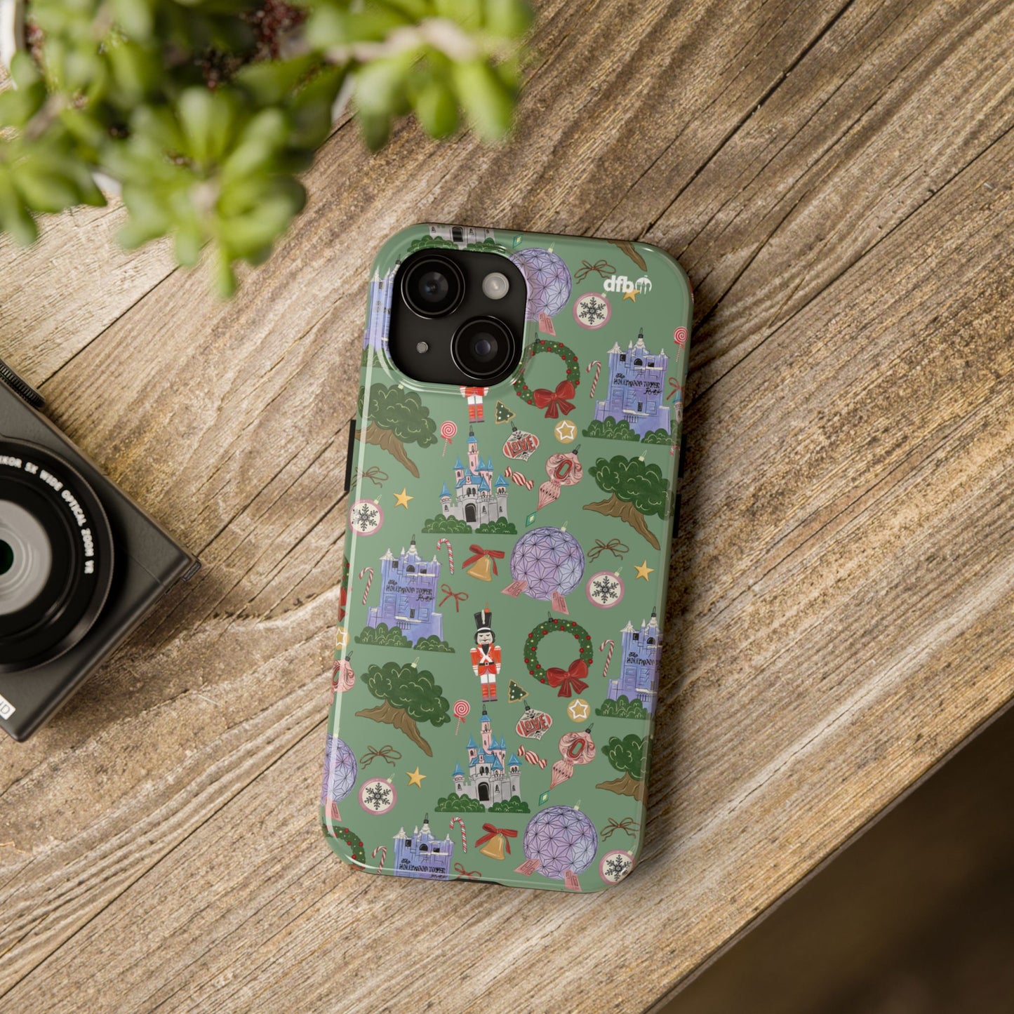 Park Icons Vintage Ornaments - Apple Phone Case