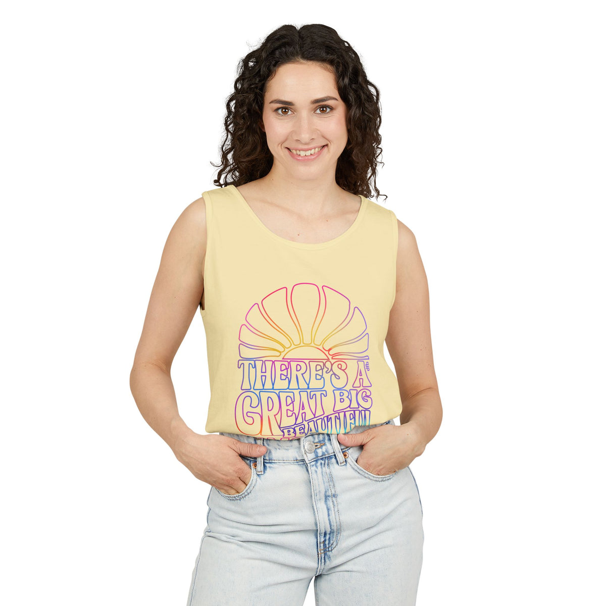LIMITED EDITION Great Big Beautiful Tomorrow - Unisex Garment-Dyed Tank Top