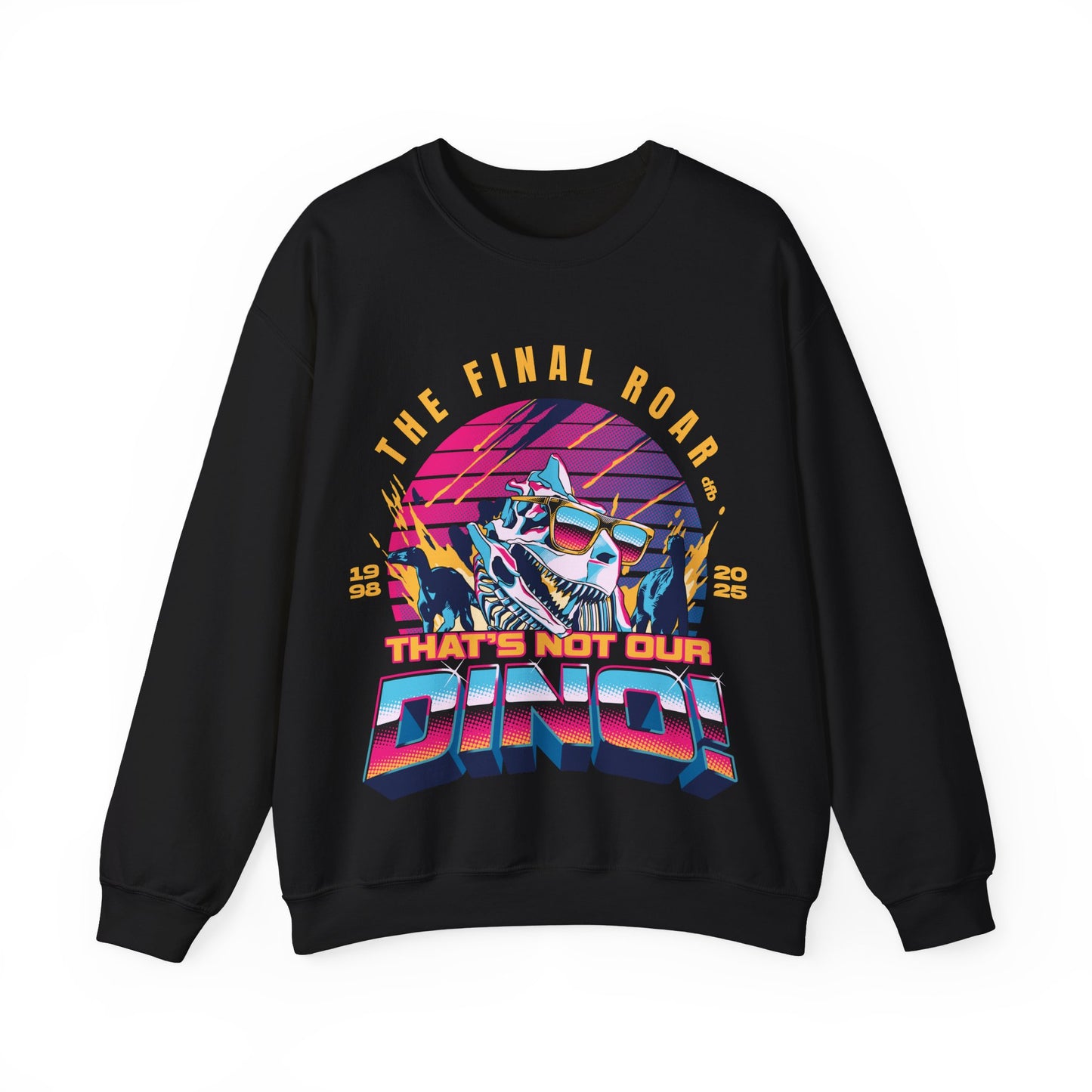 The Final Roar- DINOSAUR - Adult Crewneck Sweatshirt