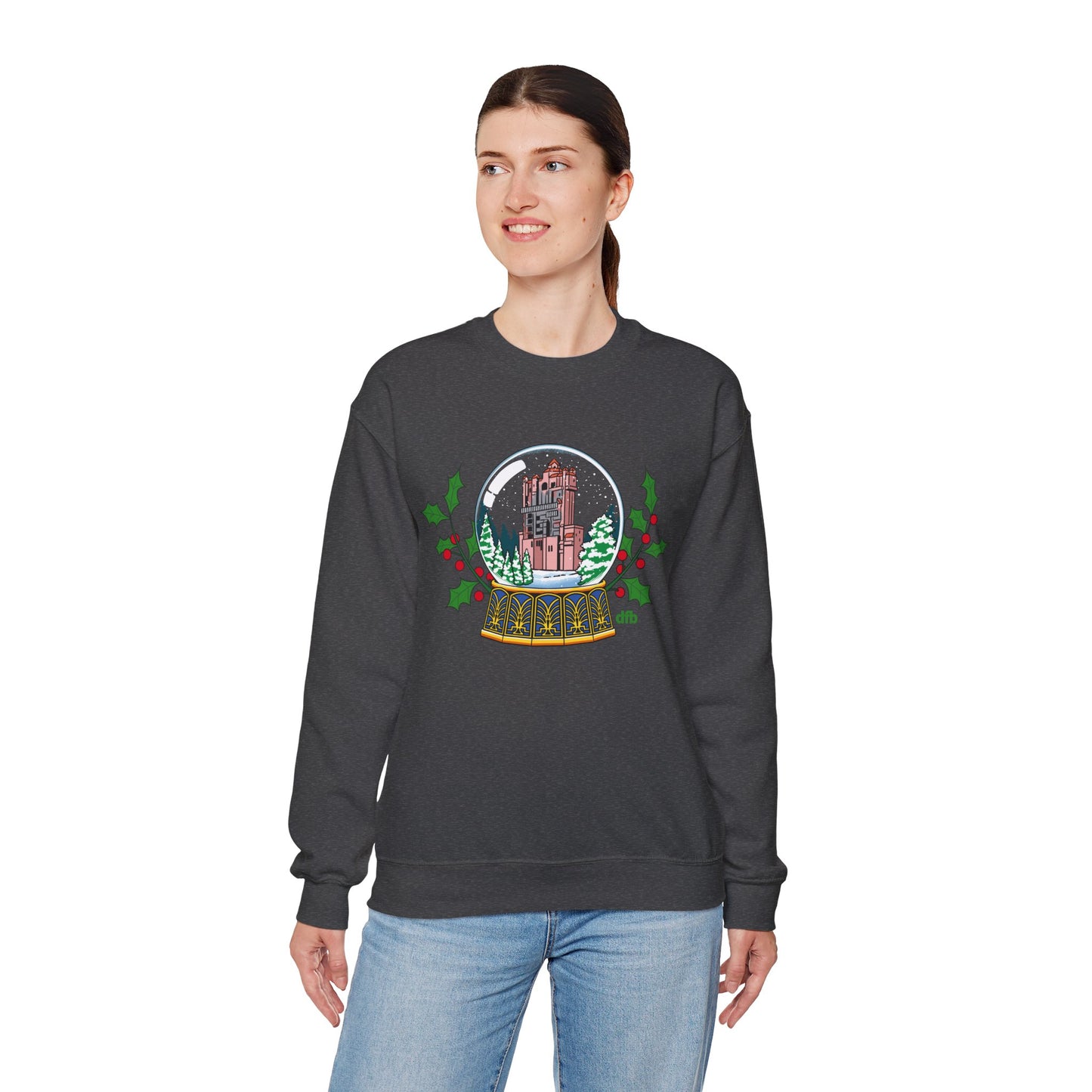Hollywood Studios Snowglobes - Adult Crewneck Sweatshirt