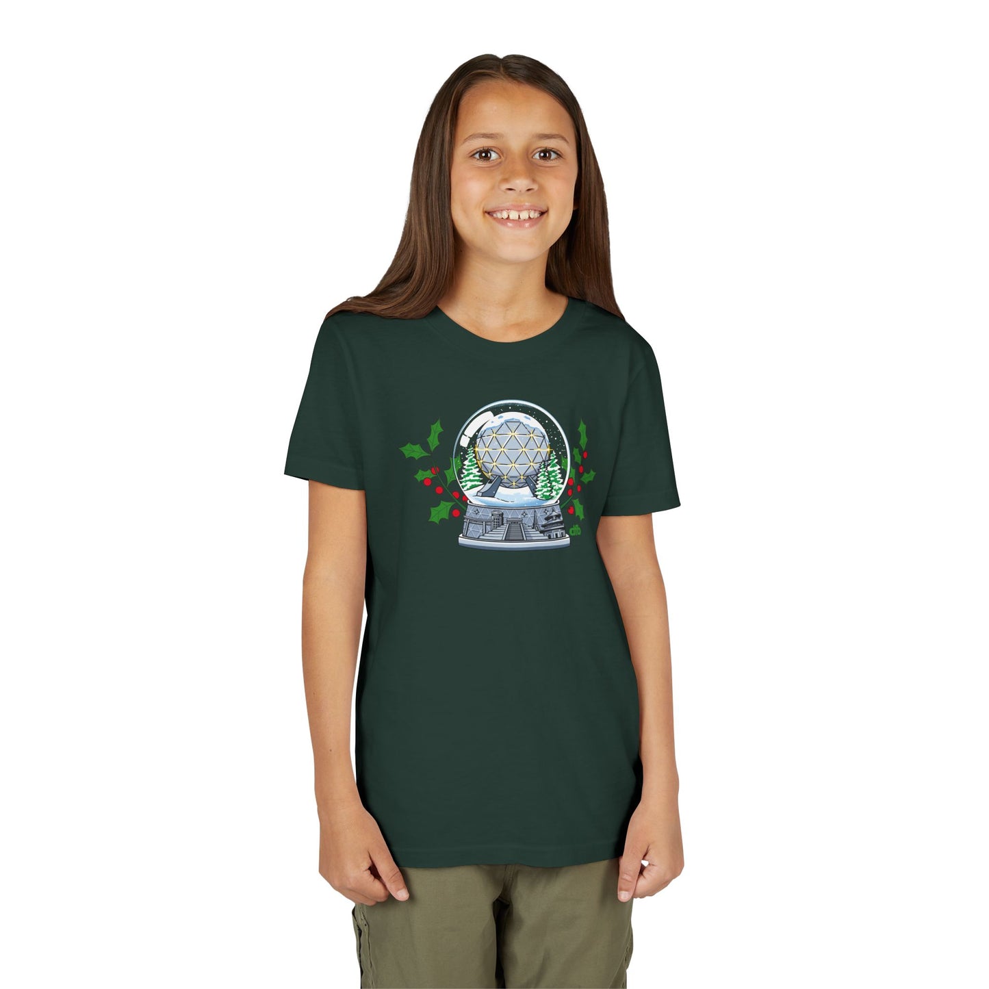 EPCOT Snowglobes -  Kid's Short Sleeve Tee Shirt