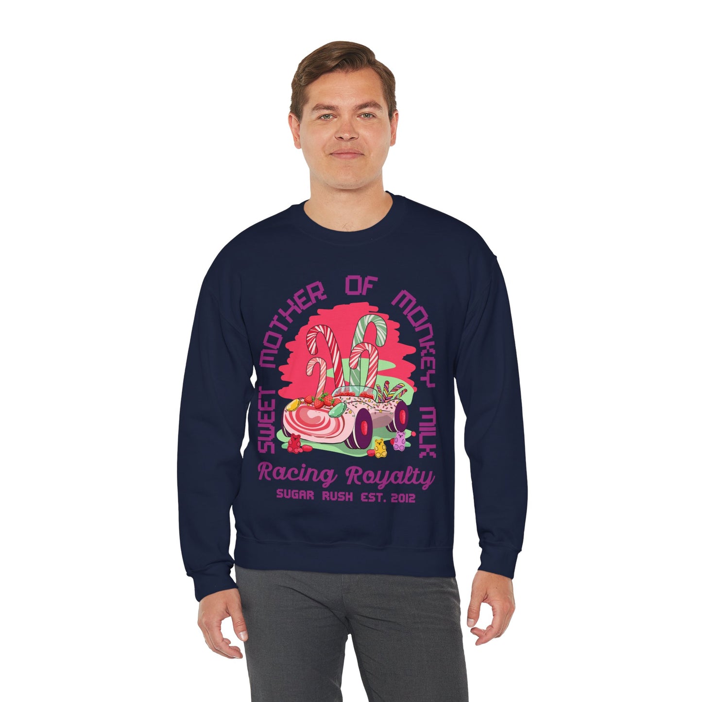 Vanellope Von Schweetz - Racing Royalty - Adult Crewneck Sweatshirt