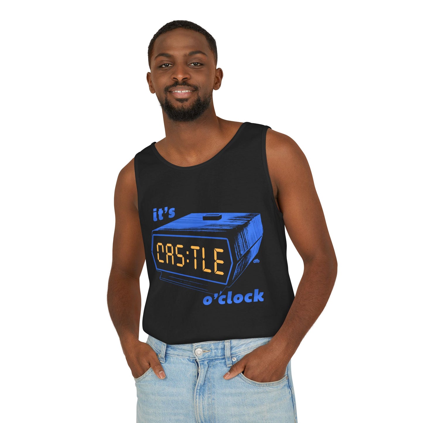 It's Park O' Clock - Unisex Garment-Dyed Tank Top