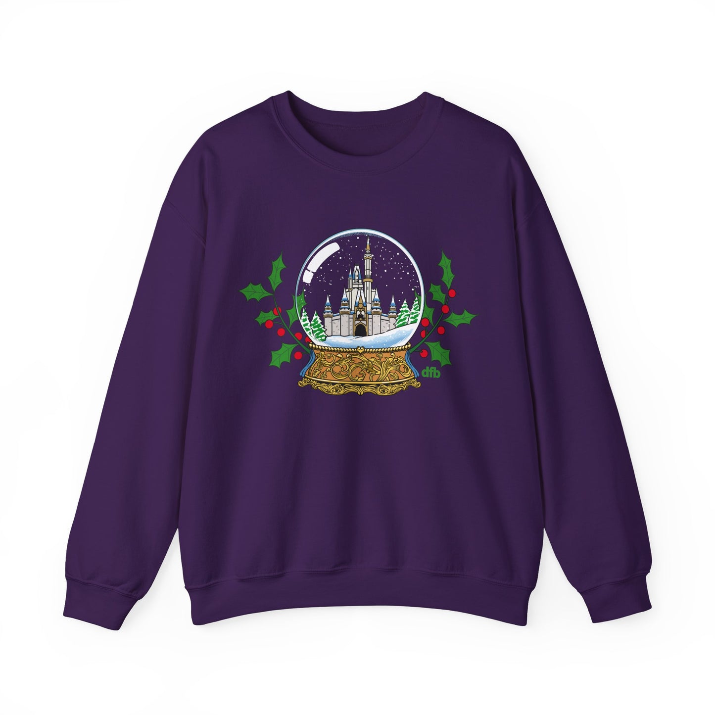 Magic Kingdom Snowglobes - Adult Crewneck Sweatshirt