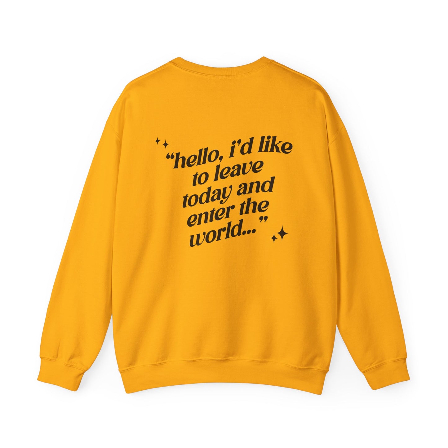 Magic is Calling Double Sided - Adult Crewneck Sweatshirt