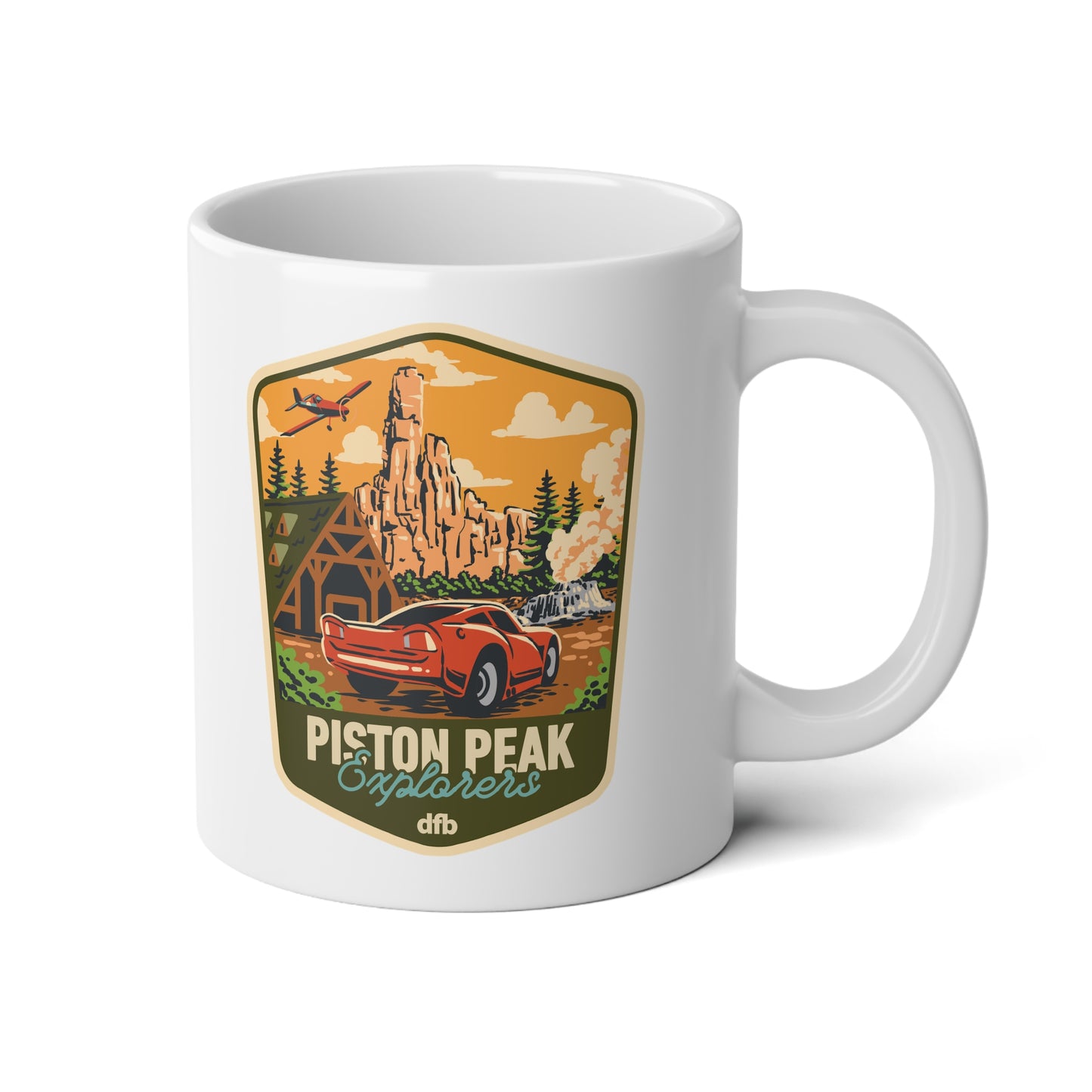 Piston Peak - Jumbo Mug, 20oz