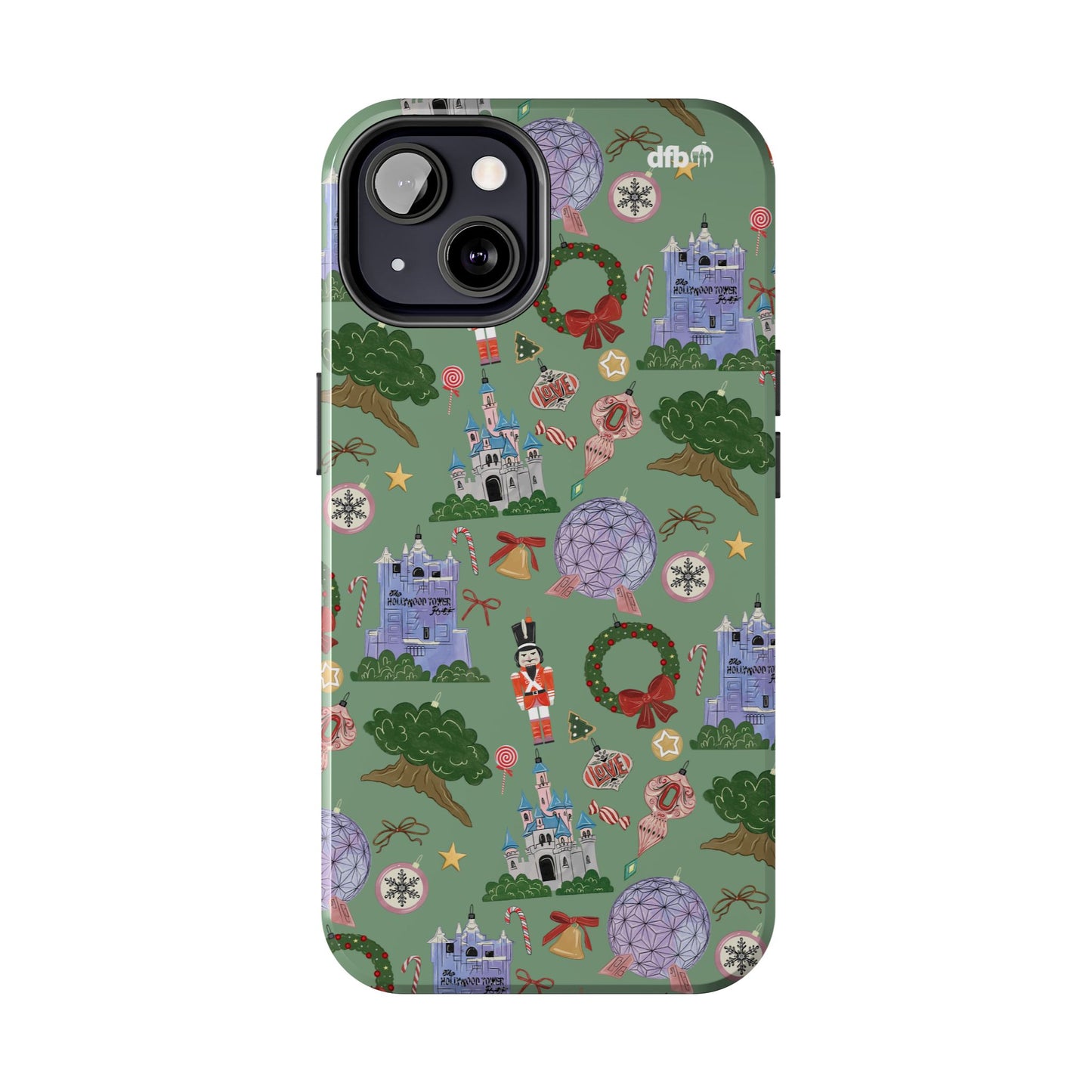 Park Icons Vintage Ornaments - Apple Phone Case