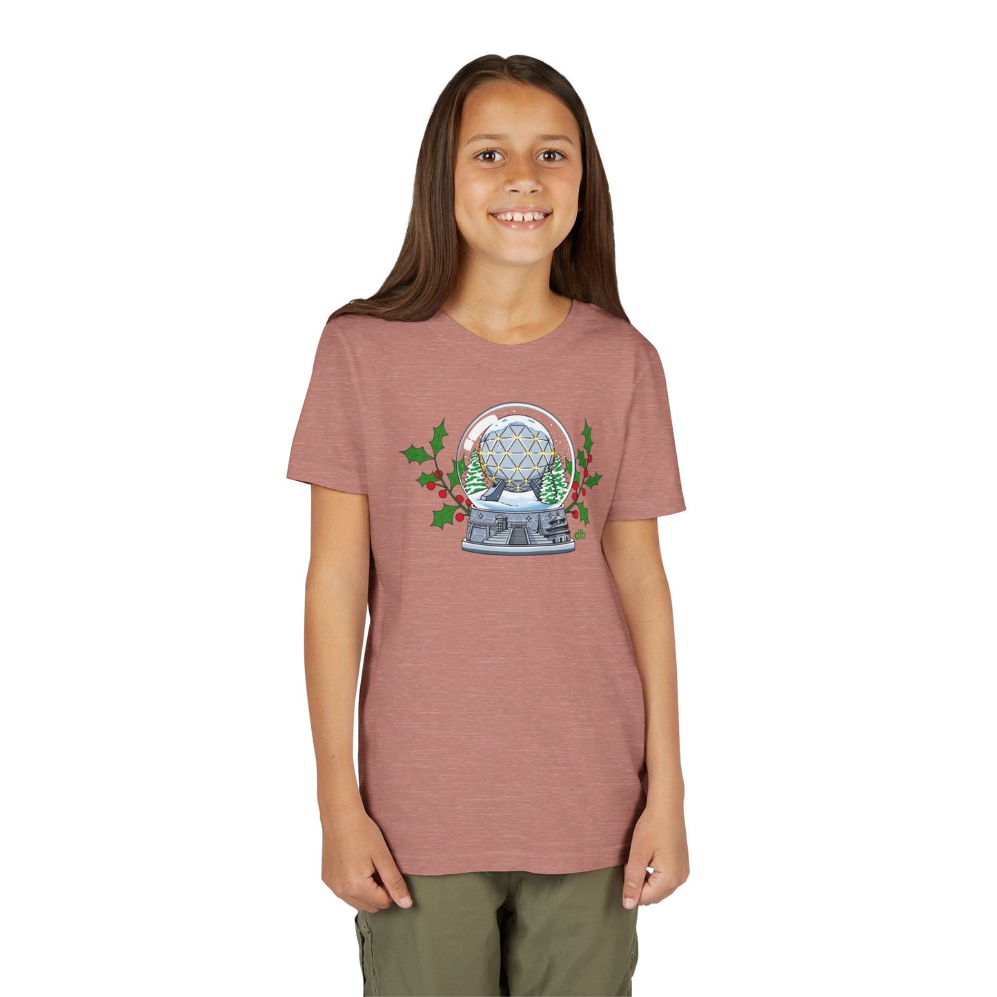 EPCOT Snowglobes -  Kid's Short Sleeve Tee Shirt