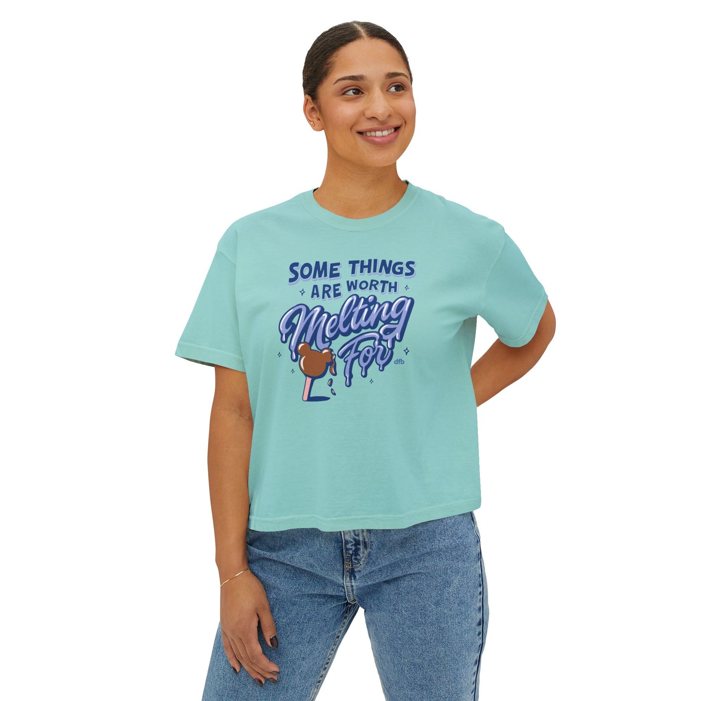 Some Things Are Worth Melting For - Women's Boxy Tee