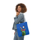 Tick Tock Croc- Canvas Tote Bag