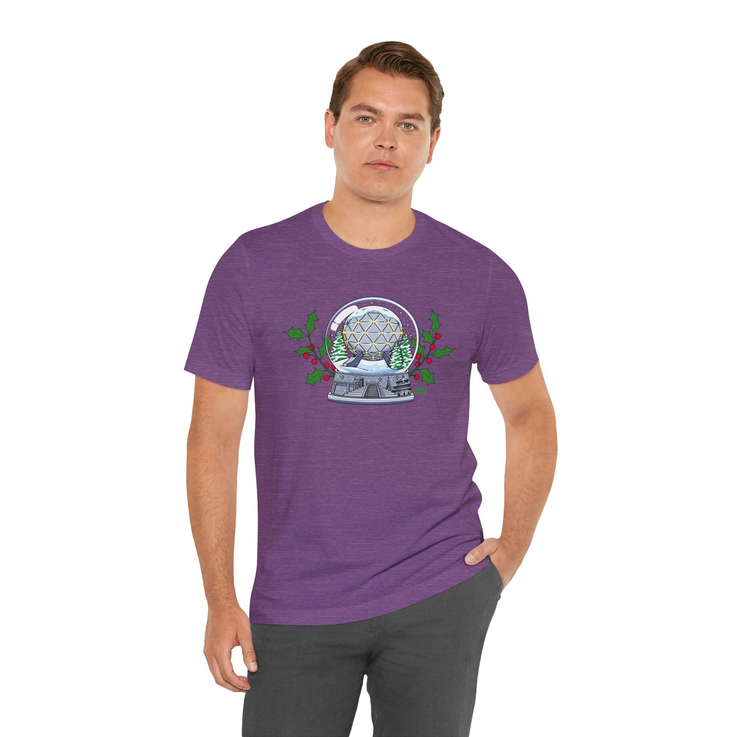 EPCOT Snowglobes - Adult Tee Shirt