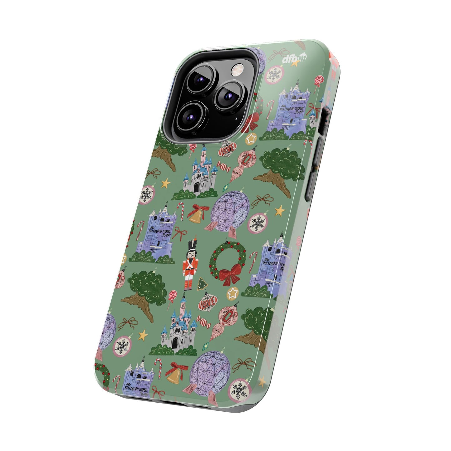 Park Icons Vintage Ornaments - Apple Phone Case