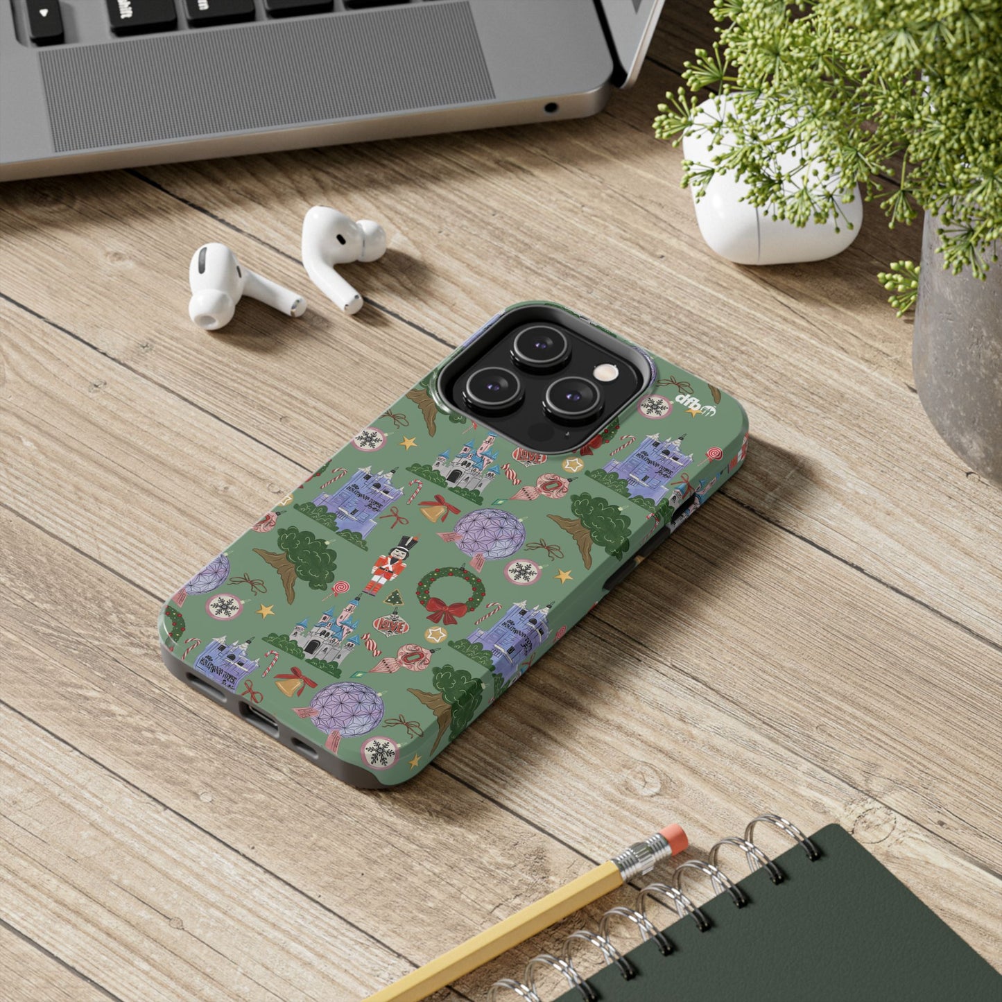 Park Icons Vintage Ornaments - Apple Phone Case