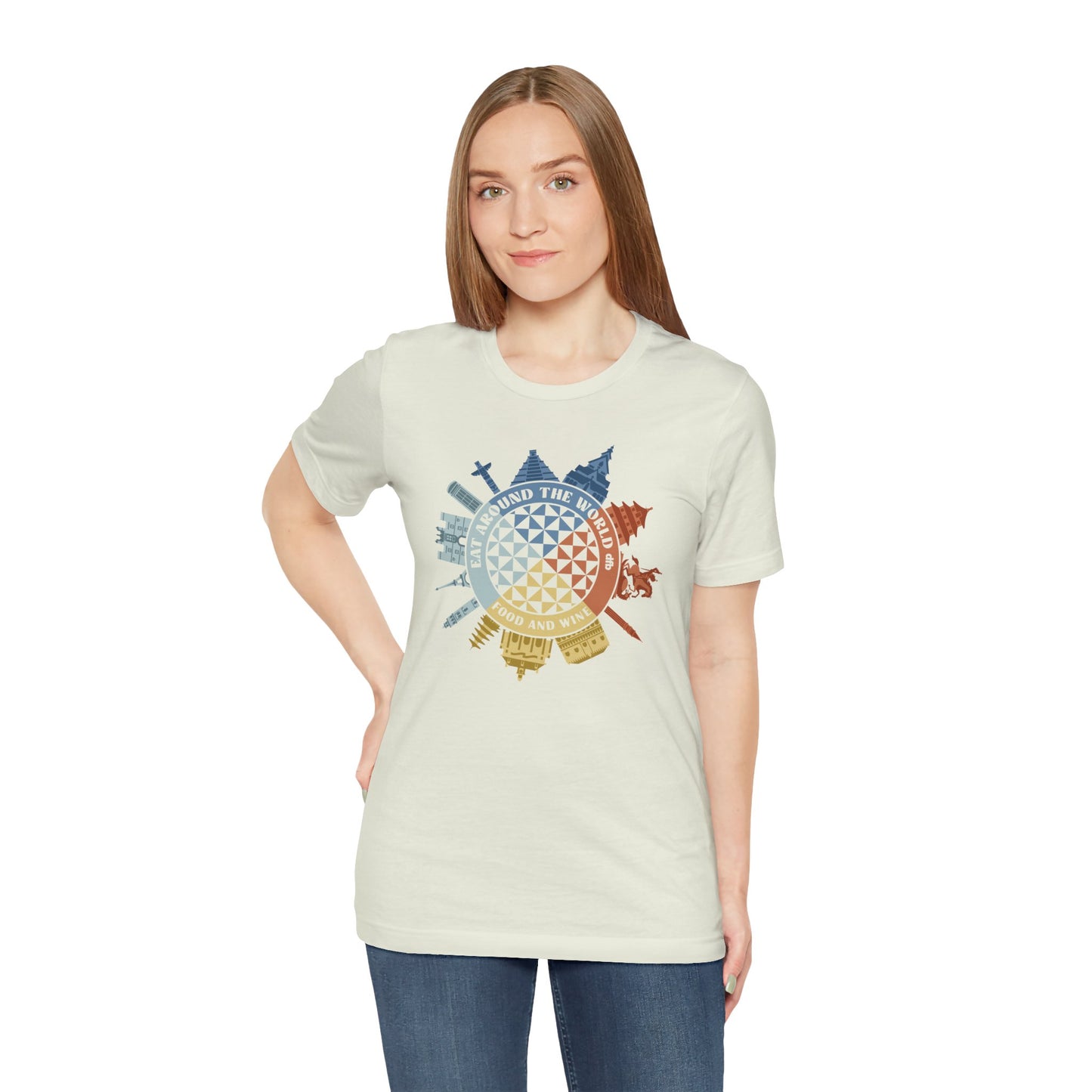 Food & Wine Compass - Adult Tee Shirt