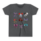 Bad to the Bow - Villains Bows - Youth Short Sleeve Tee Shirt