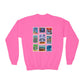 EPCOT Vintage Stamps - Youth Crewneck Sweatshirt