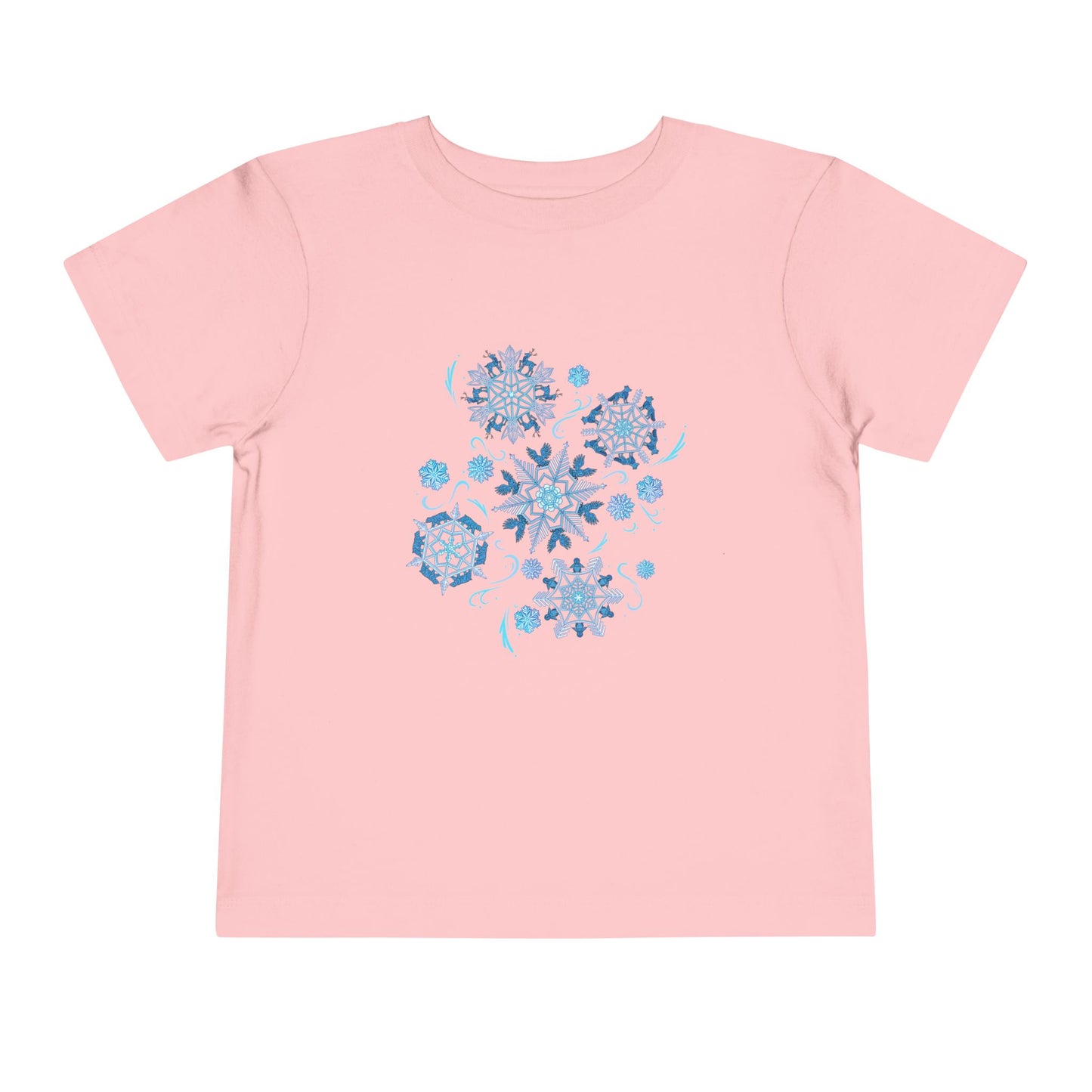 Merry Menagerie Snowflakes - Animal Kingdom Puppets - Toddler T-shirt