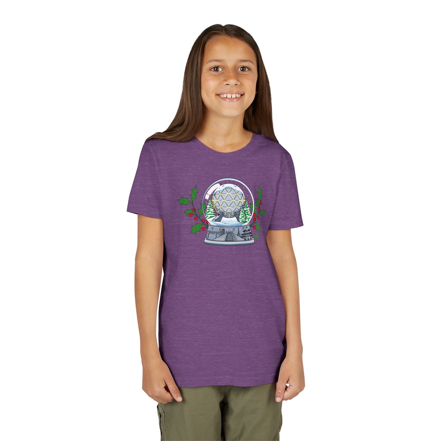 EPCOT Snowglobes -  Kid's Short Sleeve Tee Shirt