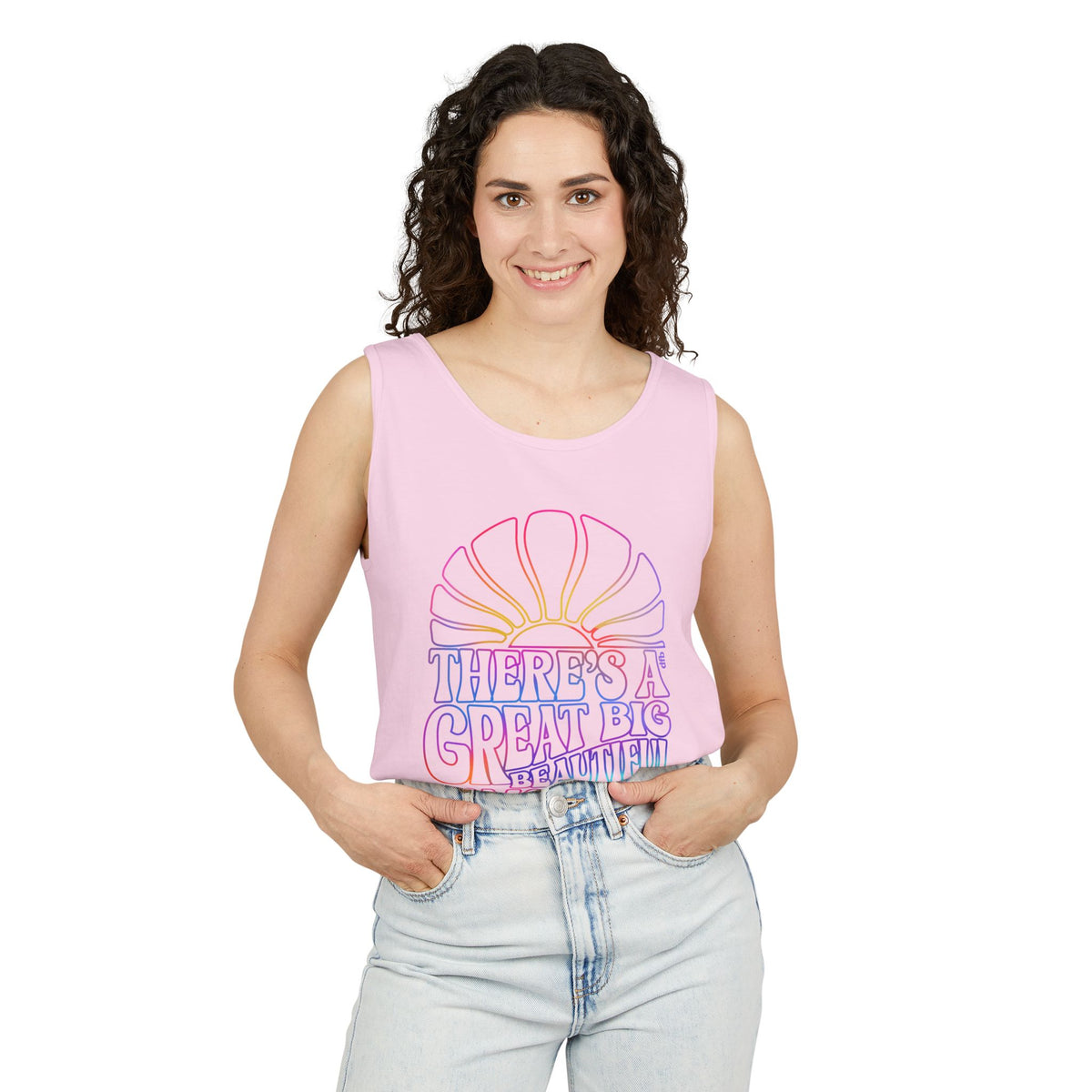 LIMITED EDITION Great Big Beautiful Tomorrow - Unisex Garment-Dyed Tank Top