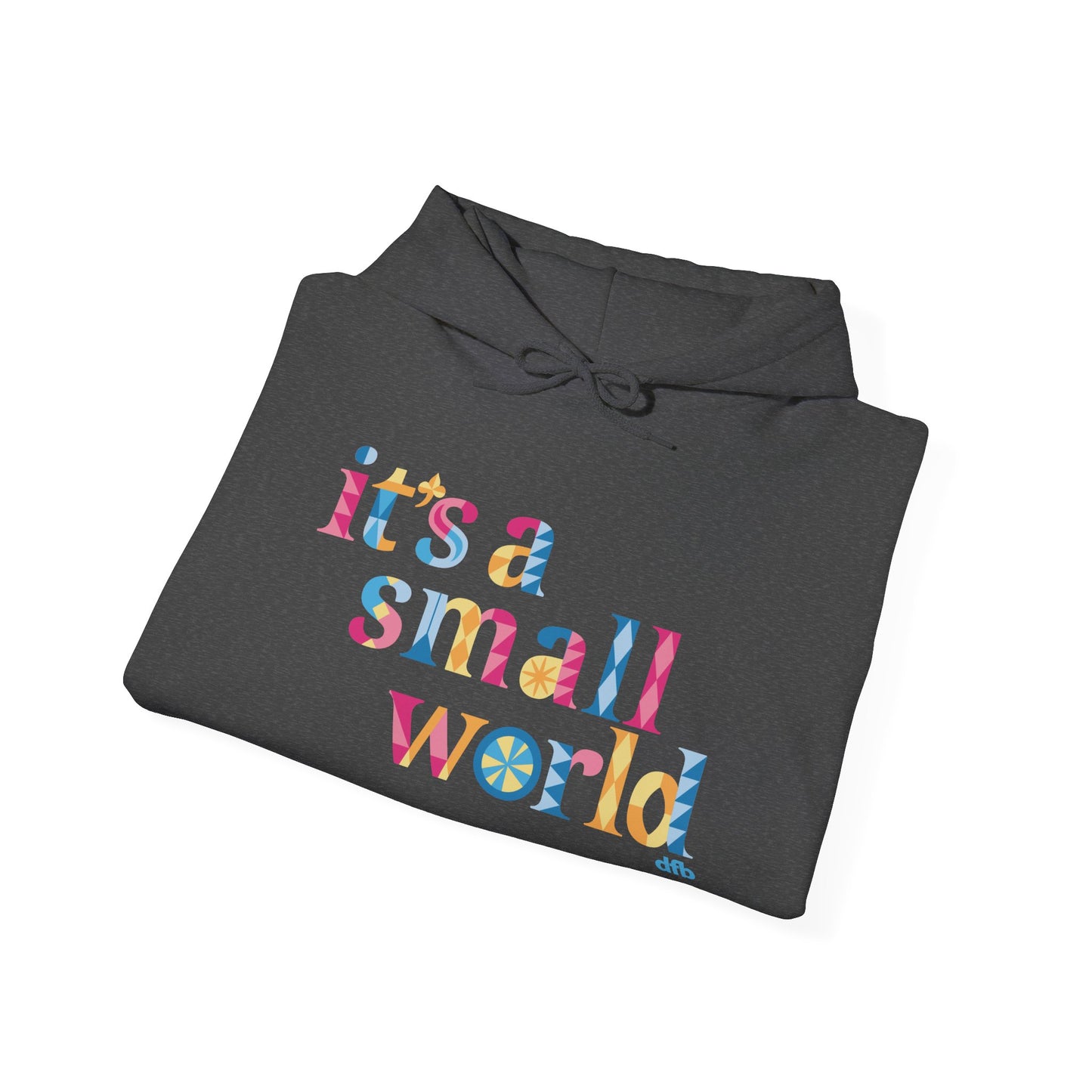 it's a small world -  Adult Hoodie Sweatshirt