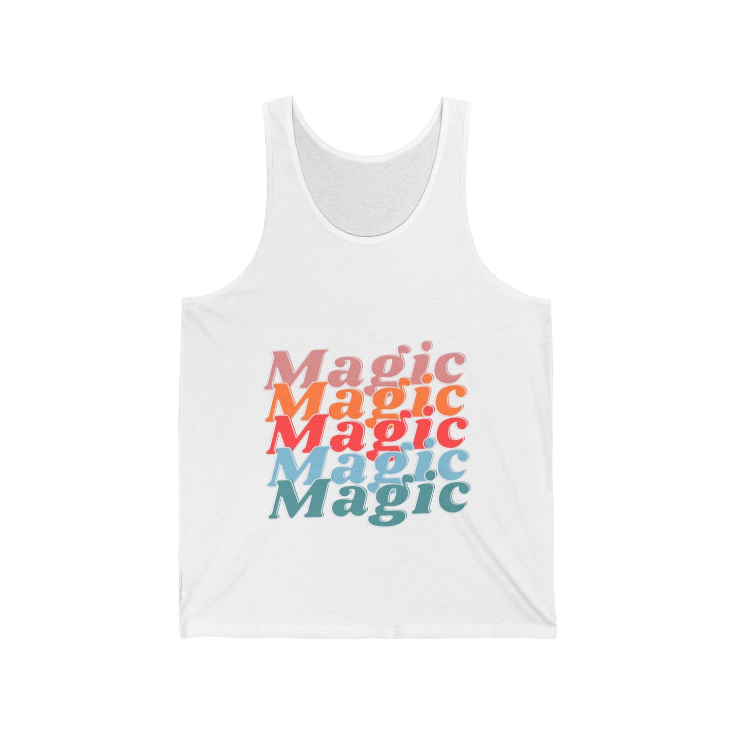 Magic, Magic, Magic Vacation Unisex Tank Top