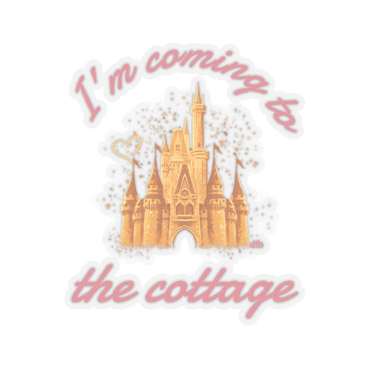 I'm Coming to the Cottage  - Kiss-Cut Stickers