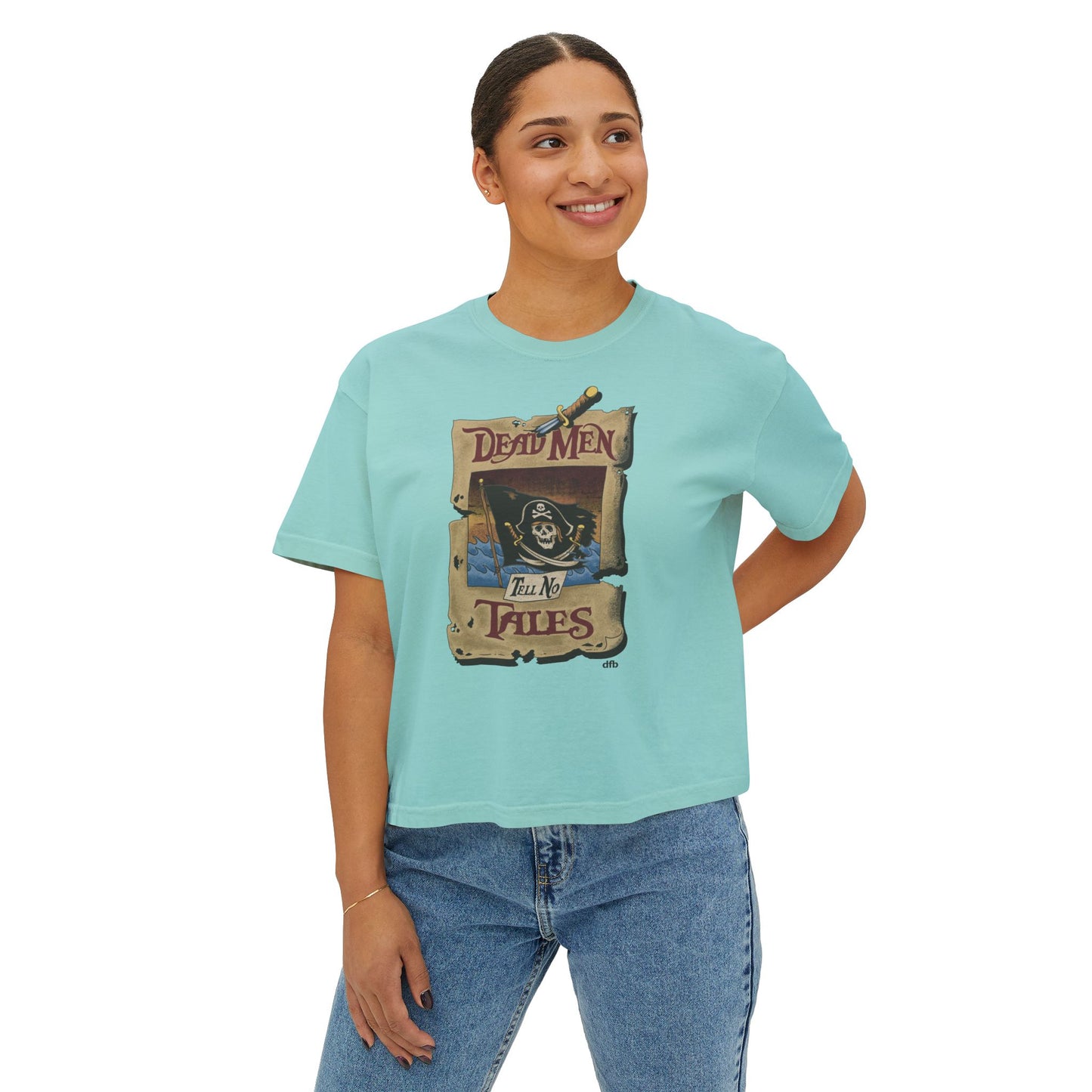 Dead Men Tell No Tales - Women's Boxy Tee