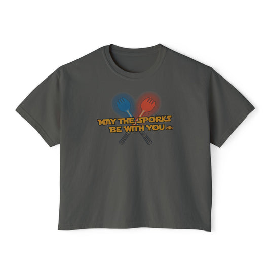 May the Sporks Be With You  - Women's Boxy Tee