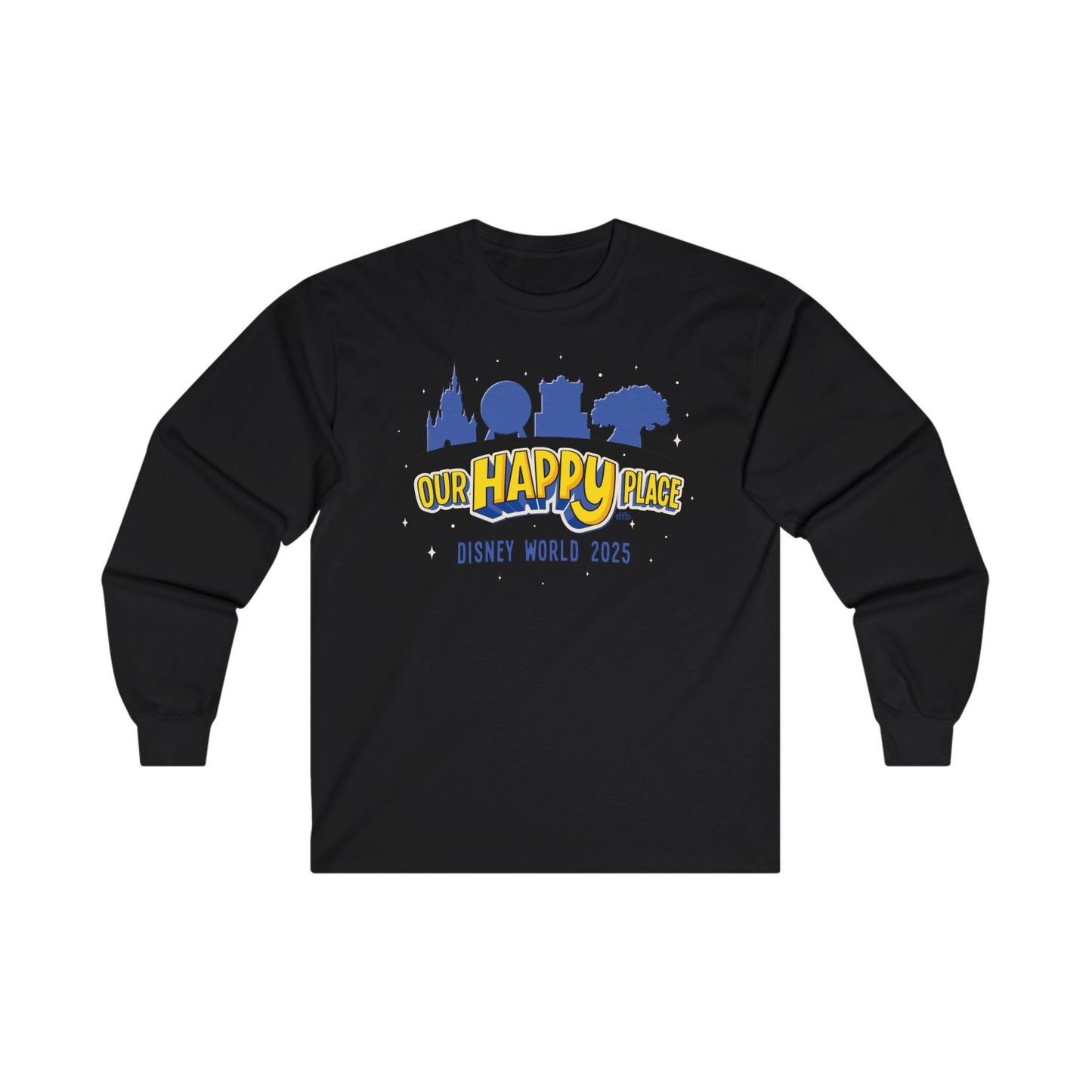 Our Happy Place 2025 - Family Matching Tee- Long Sleeve Tee