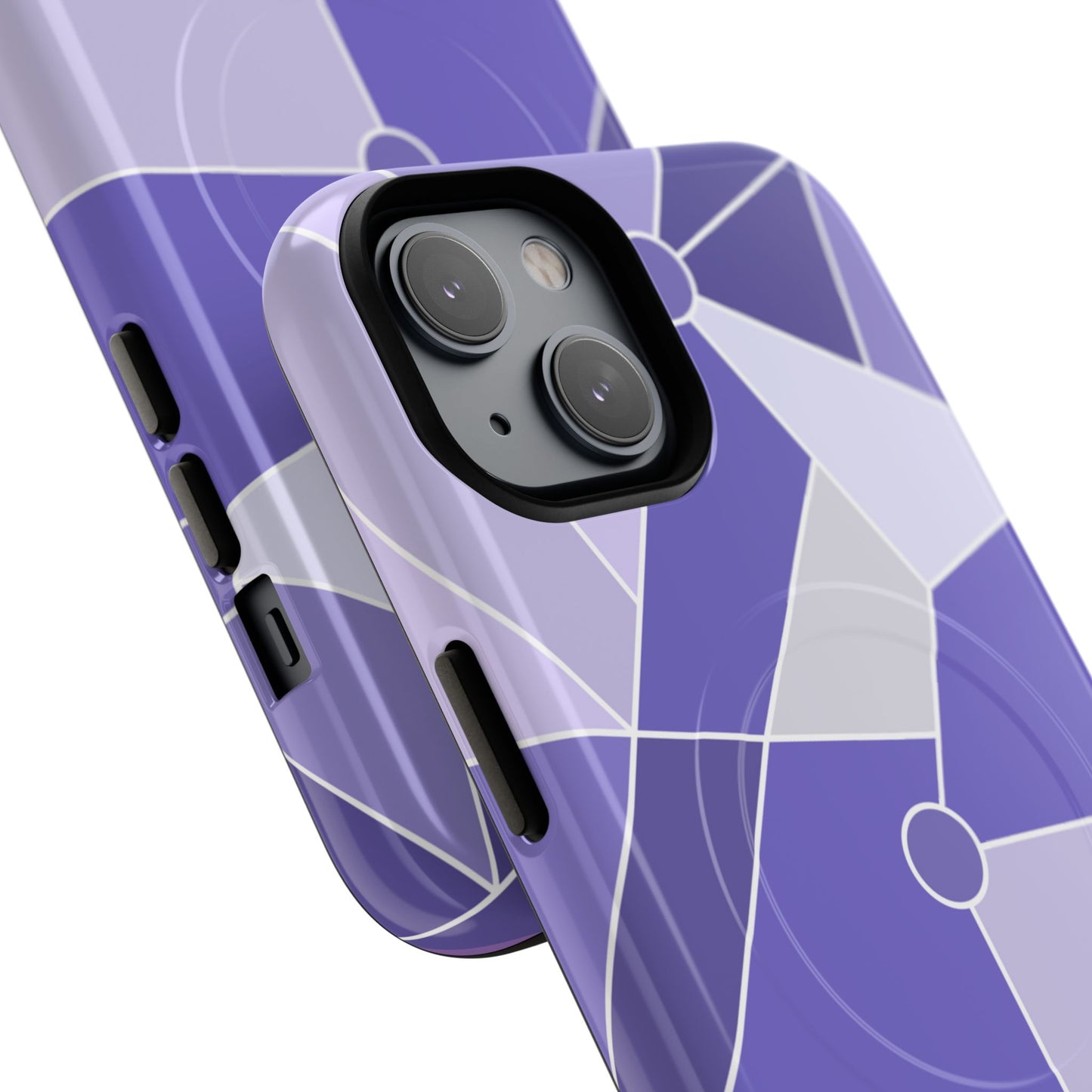 Tomorrowland Purple Wall - Tough Magnetic iPhone Case