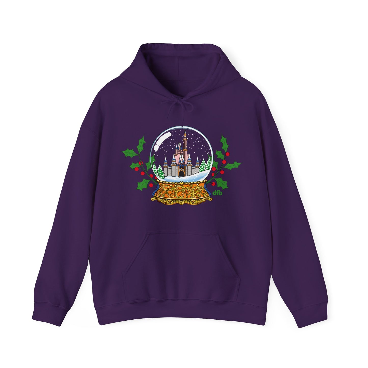 Magic Kingdom Snowglobes -  Adult Hoodie Sweatshirt