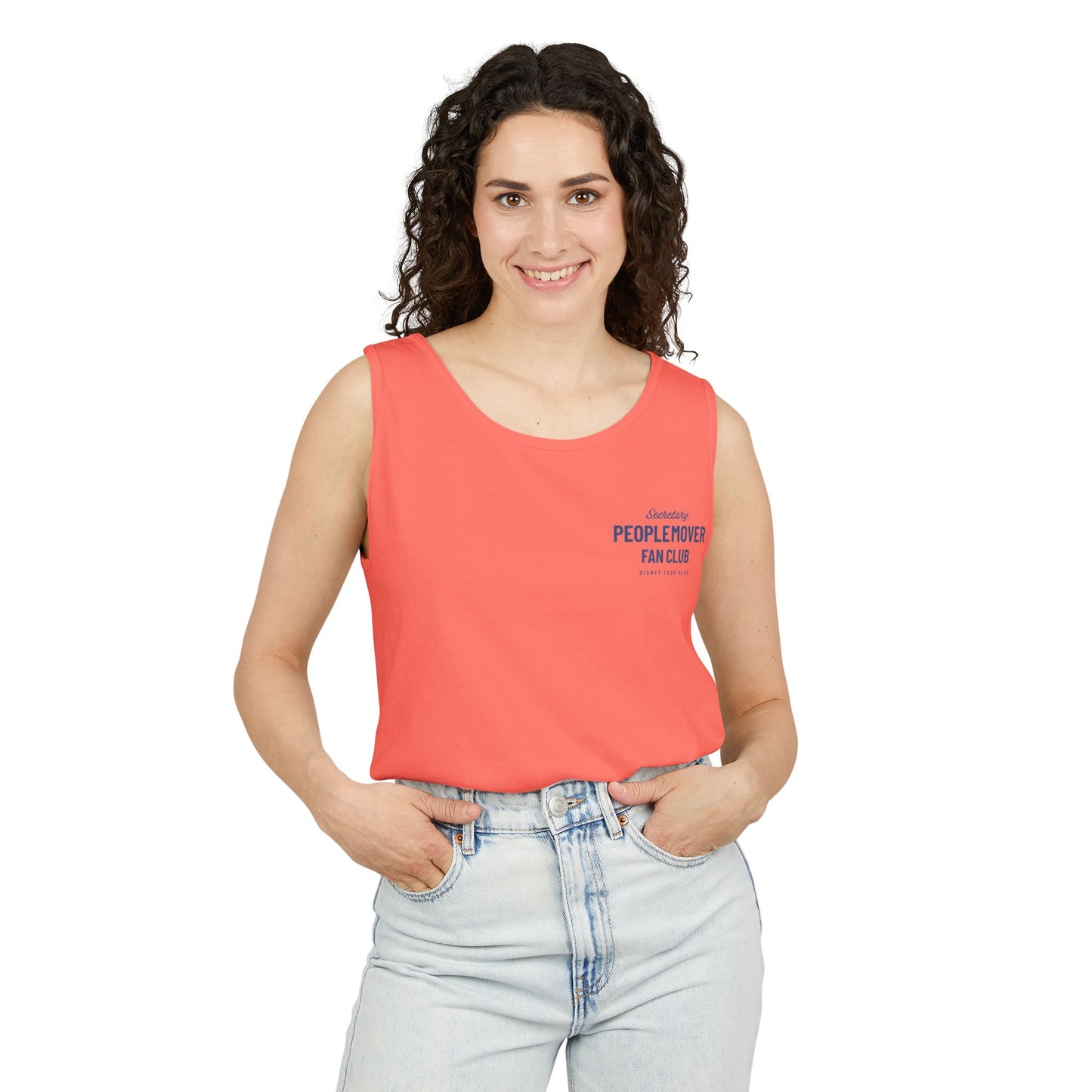 Peoplemover Fan Club - Unisex Garment-Dyed Tank Top