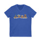 Gingerbread Park Icons - Short Sleeve V-Neck Tee