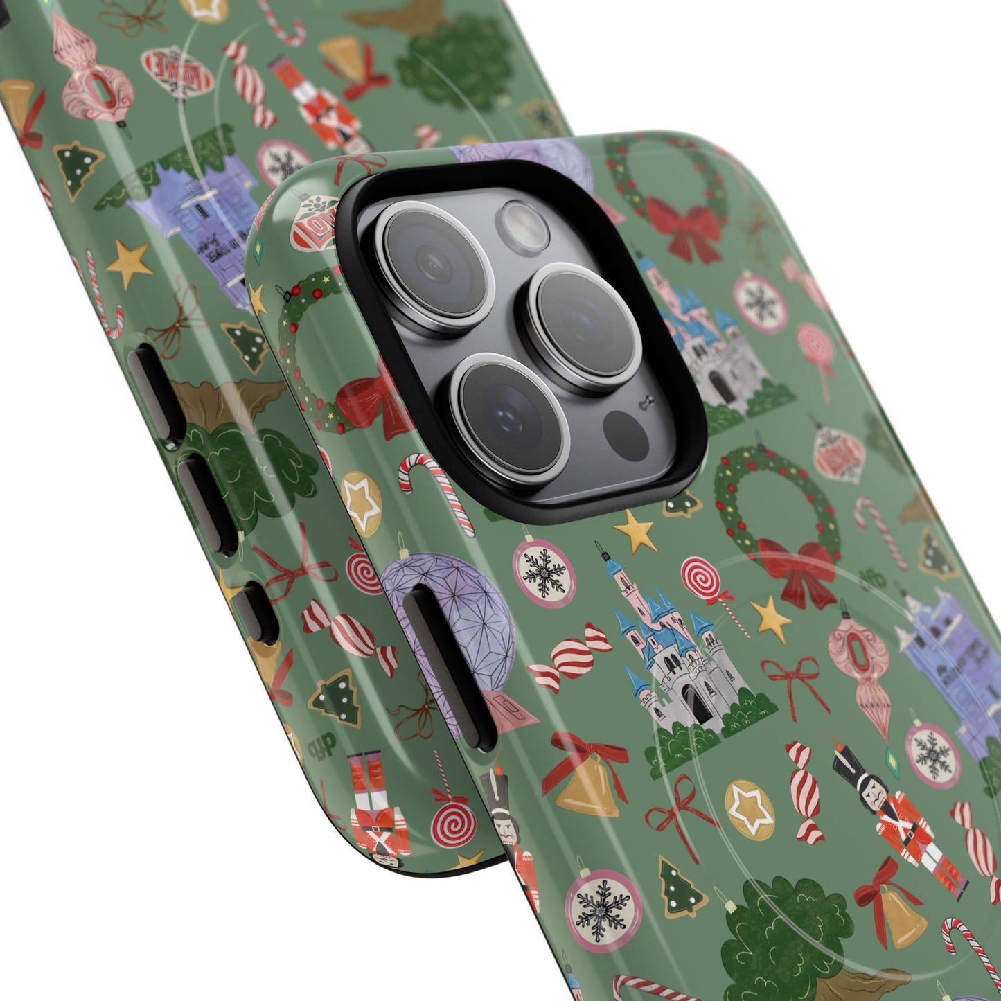 Park Icons Vintage Ornaments - Tough Magnetic iPhone Case