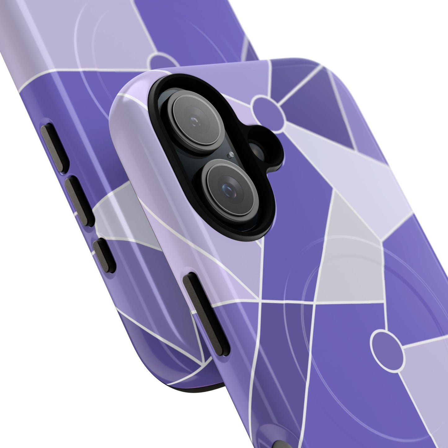 Tomorrowland Purple Wall - Tough Magnetic iPhone Case