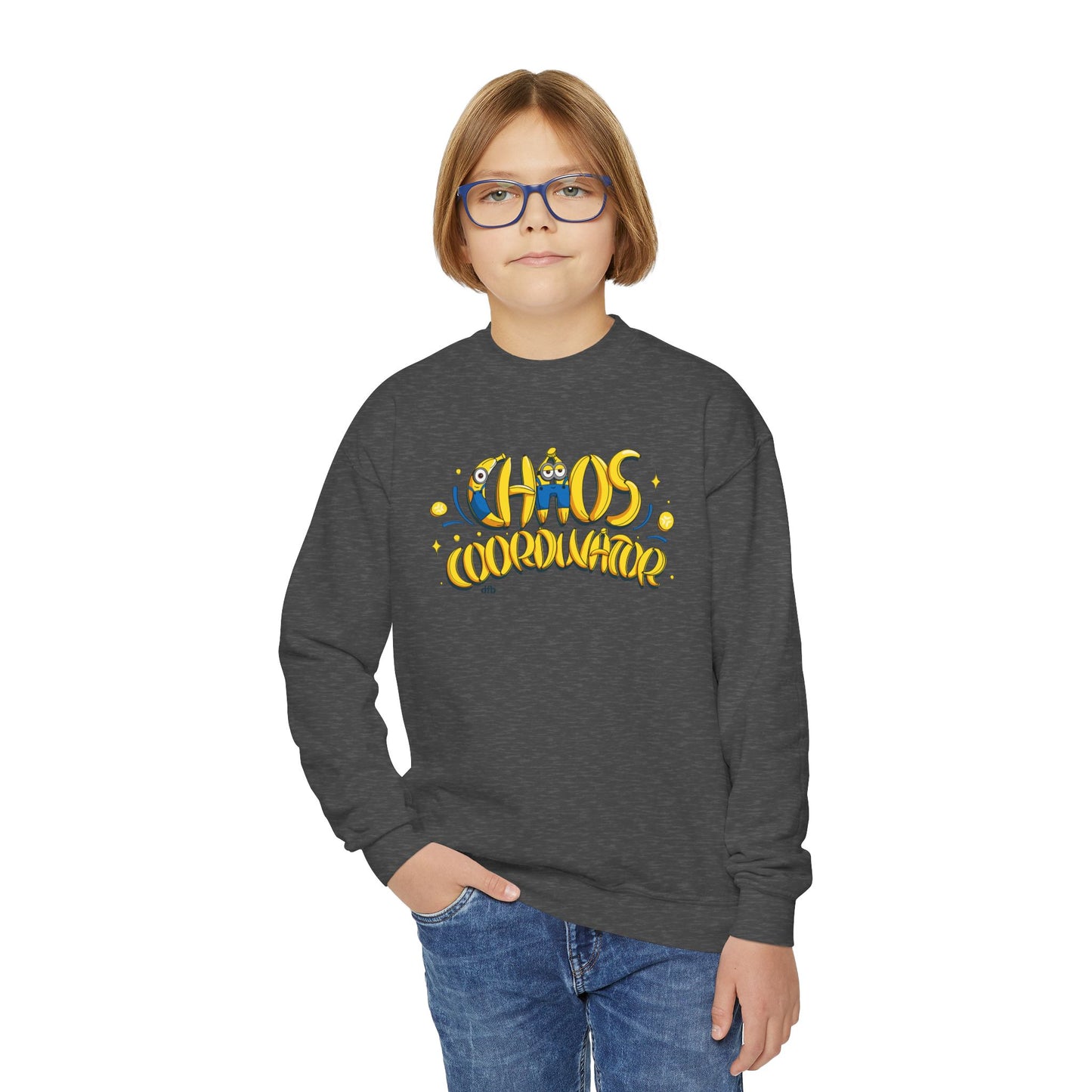 Chaos Coordinator -  Youth Crewneck Sweatshirt