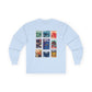 Hollywood Studios Vintage Stamps - Long Sleeve Tee