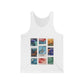 Magic Kingdom Vintage Stamps - Adult Unisex Tank Top