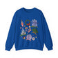 Park Icons Vintage Ornaments - Adult Crewneck Sweatshirt