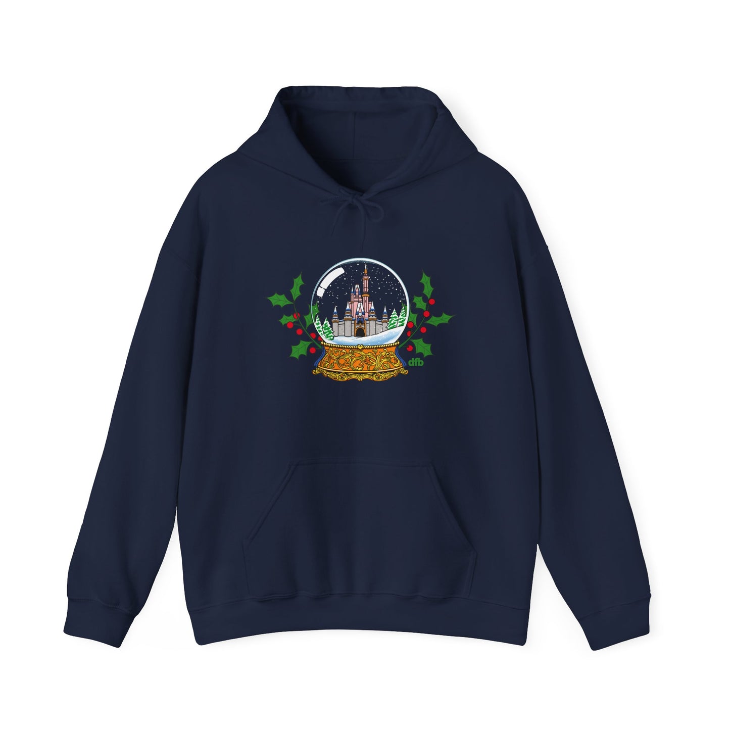 Magic Kingdom Snowglobes -  Adult Hoodie Sweatshirt