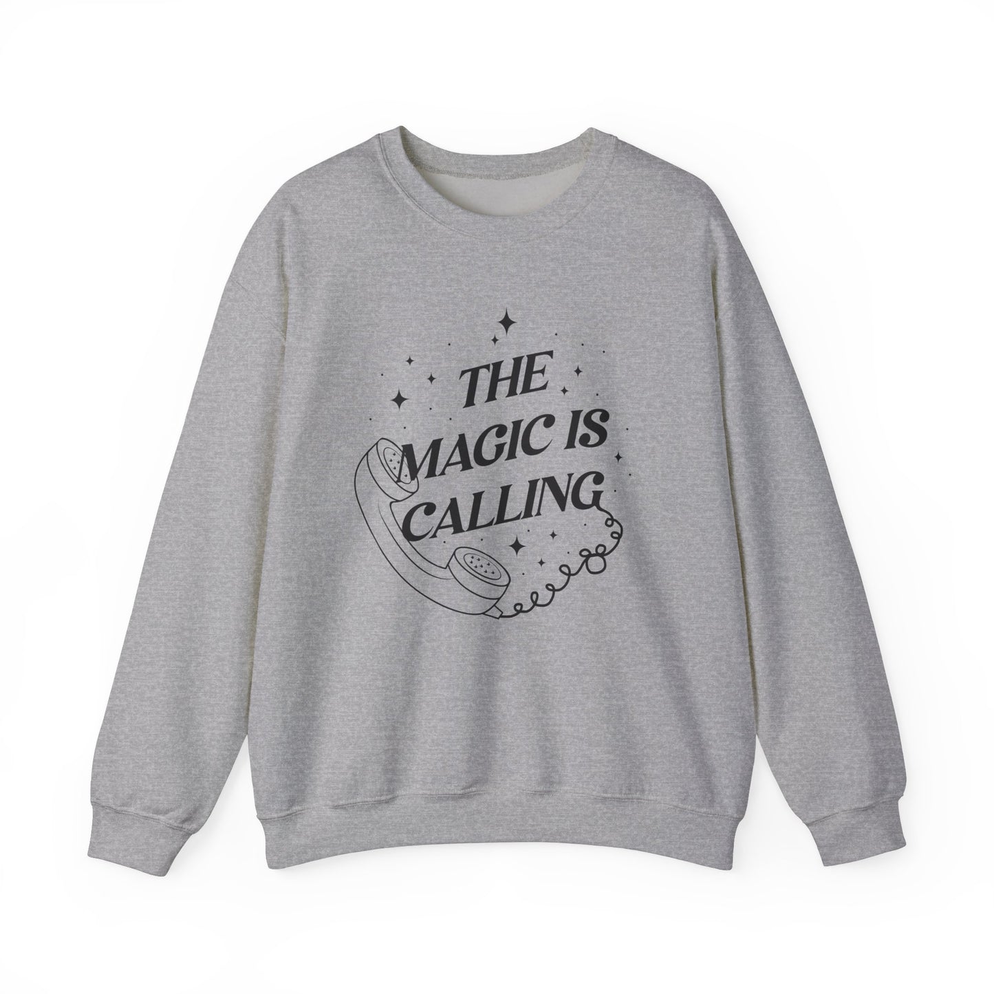 Magic is Calling Double Sided - Adult Crewneck Sweatshirt